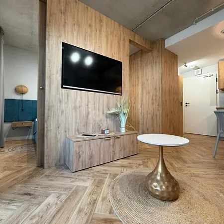 Port Klimatyczny 1 Z Basenem, Jacuzzi, Sauna I Klimatyzacja Admus Lägenhet *