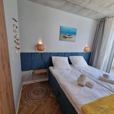 Lägenhet Port Klimatyczny 1 Z Basenem, Jacuzzi, Sauna I Klimatyzacja Admus Kołobrzeg
